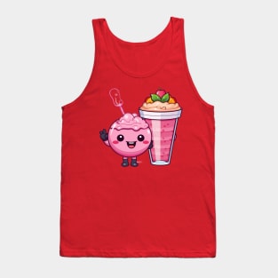 kawaii Ice cream  T-Shirt cute Candy food gilrl Tank Top